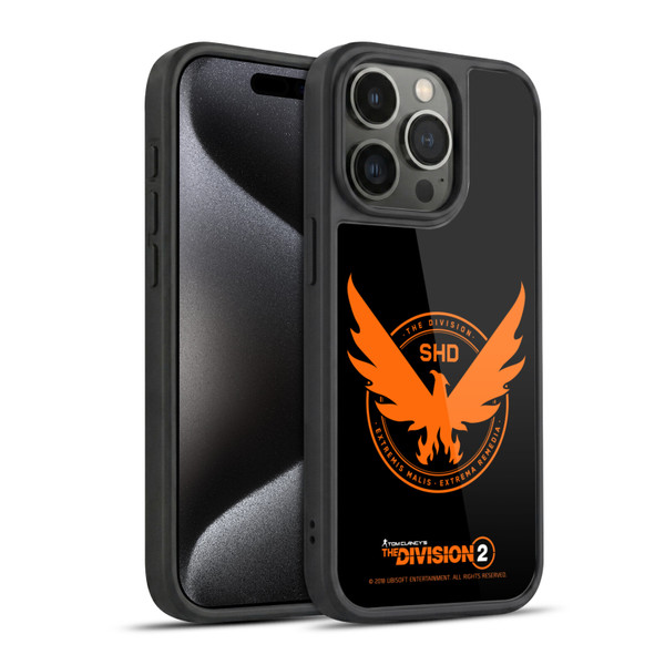 Tom Clancy's The Division 2 Logo Art Phoenix Gel Armour Case For Apple iPhone 15 Pro