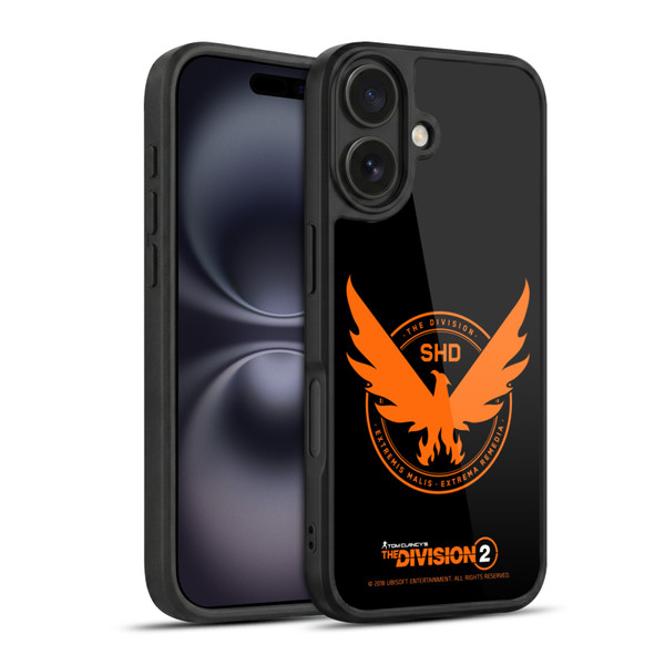 Tom Clancy's The Division 2 Logo Art Phoenix Gel Armour Case For Apple iPhone 16