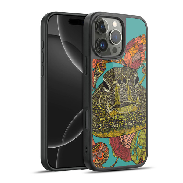 Valentina Animals And Floral Turtle Gel Armour Case For Apple iPhone 16 Pro Max