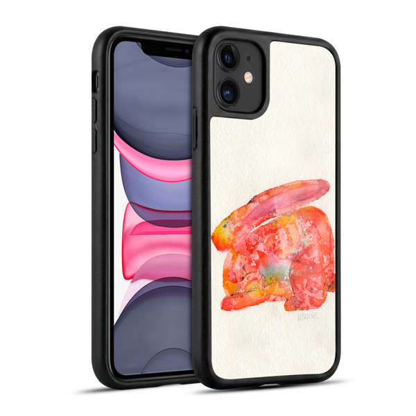 Wyanne Animals 2 Red Rabbit Gel Armour Case For Apple iPhone 11