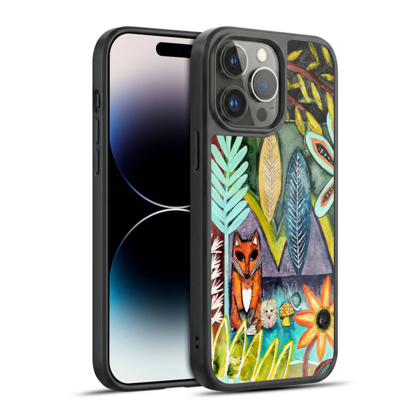 Wyanne Animals 2 Fox Gel Armour Case For Apple iPhone 14 Pro Max