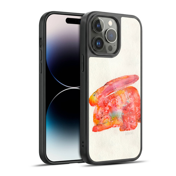Wyanne Animals 2 Red Rabbit Gel Armour Case For Apple iPhone 14 Pro Max
