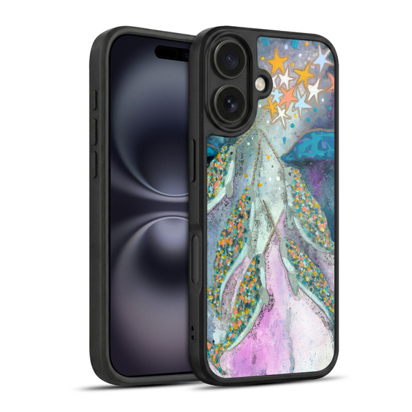 Wyanne Animals 2 Stargazer Celebration Narwhals Gel Armour Case For Apple iPhone 16