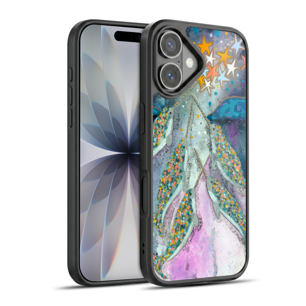 Wyanne Animals 2 Stargazer Celebration Narwhals Gel Armour Case For Apple iPhone 17