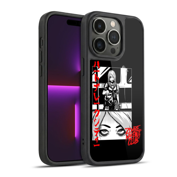 Zombie Makeout Club Graphics Comic Strip Gel Armour Case For Apple iPhone 14 Pro