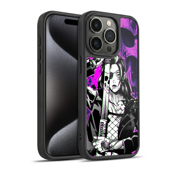 Zombie Makeout Club Graphics Death Cyber Gel Armour Case For Apple iPhone 15 Pro