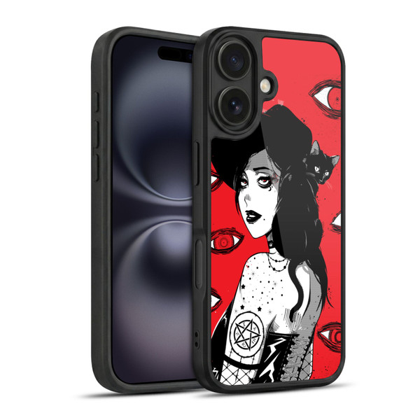 Zombie Makeout Club Graphics Black Makeup Gel Armour Case For Apple iPhone 16
