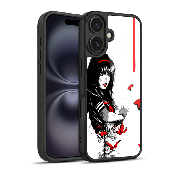 Zombie Makeout Club Graphics Butterflies Gel Armour Case For Apple iPhone 16