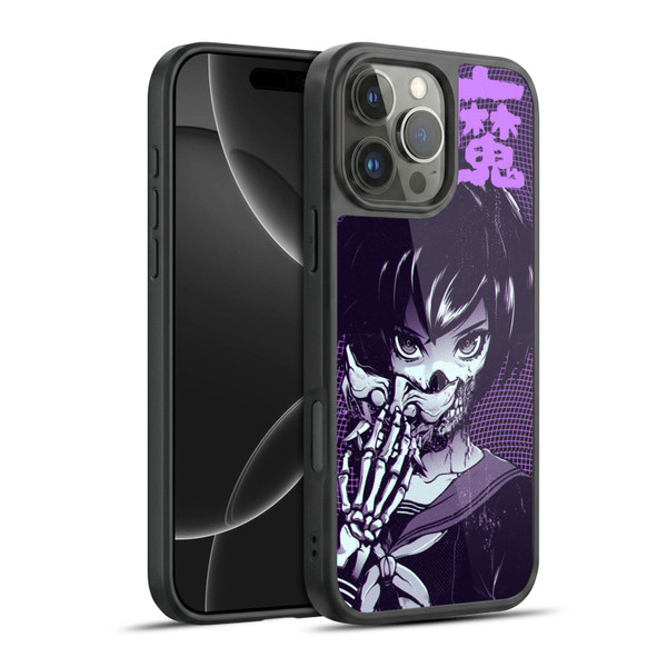 Zombie Makeout Club Graphics Skull Hand Gel Armour Case For Apple iPhone 16 Pro Max