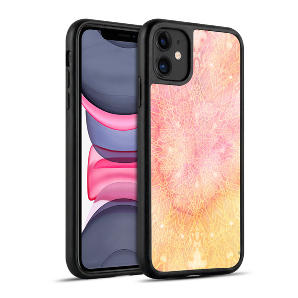 Aimee Stewart Mandala Pink Twinkle Gel Armour Case For Apple iPhone 11