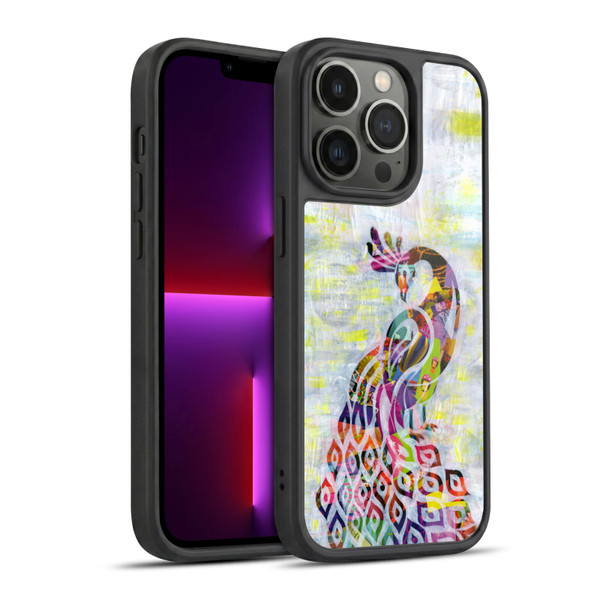 Artpoptart Animals Peacock Gel Armour Case For Apple iPhone 13 Pro