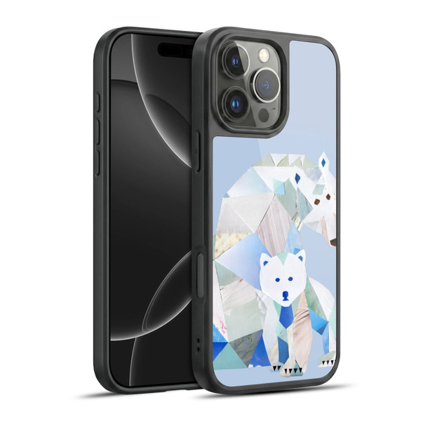 Artpoptart Animals Polar Bears Gel Armour Case For Apple iPhone 16 Pro Max