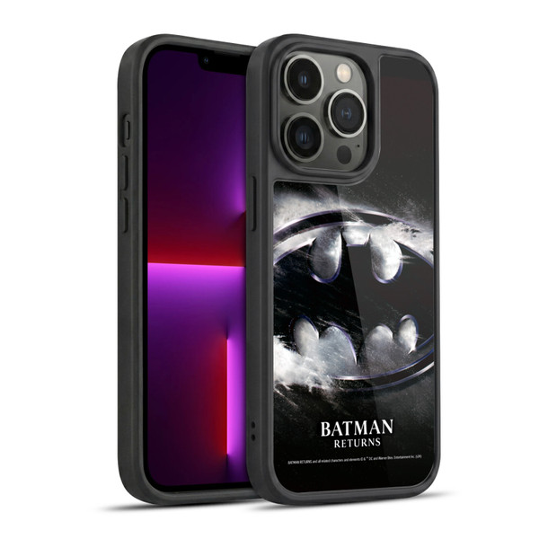 Batman Returns Key Art Oversized Logo Gel Armour Case For Apple iPhone 13 Pro