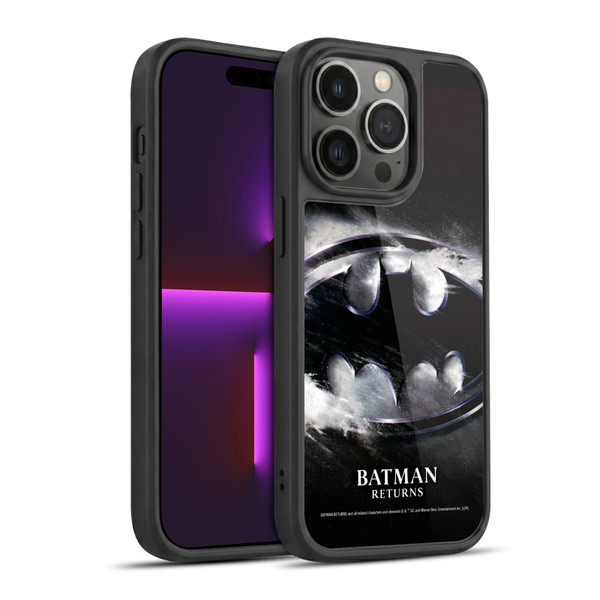 Batman Returns Key Art Oversized Logo Gel Armour Case For Apple iPhone 14 Pro