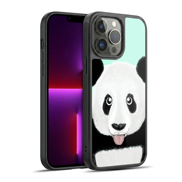 Barruf Animals The Cute Panda Gel Armour Case For Apple iPhone 13 Pro Max