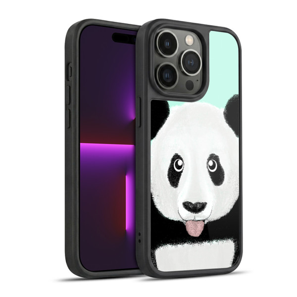 Barruf Animals The Cute Panda Gel Armour Case For Apple iPhone 14 Pro