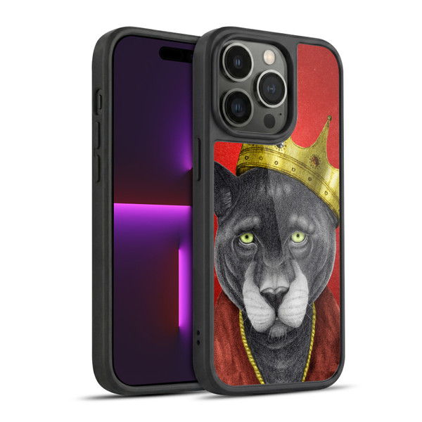 Barruf Animals The King Panther Gel Armour Case For Apple iPhone 14 Pro
