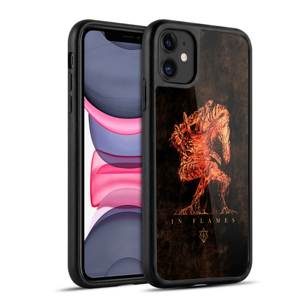 In Flames Metal Grunge Creature Gel Armour Case For Apple iPhone 11