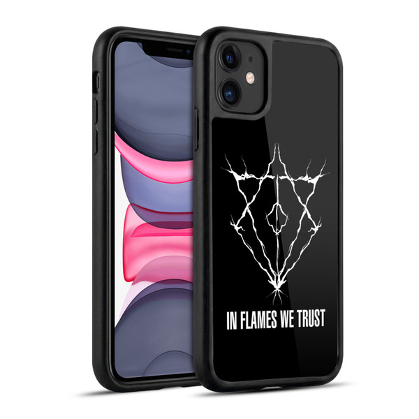 In Flames Metal Grunge Jesterhead Logo Gel Armour Case For Apple iPhone 11