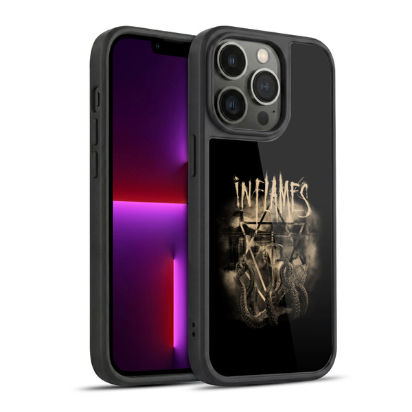 In Flames Metal Grunge Octoflames Gel Armour Case For Apple iPhone 13 Pro