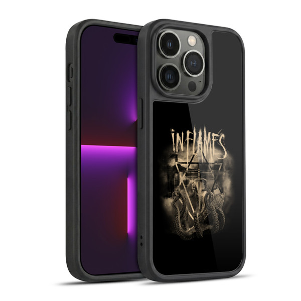 In Flames Metal Grunge Octoflames Gel Armour Case For Apple iPhone 14 Pro