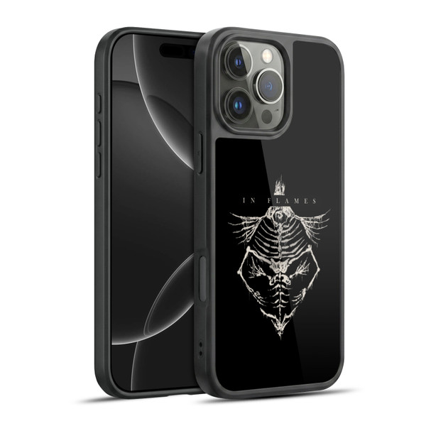 In Flames Metal Grunge Jesterhead Bones Gel Armour Case For Apple iPhone 16 Pro Max