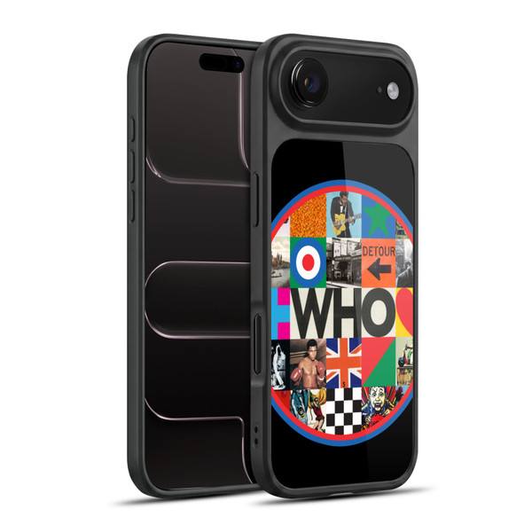 The Who 2019 Album Collage Circle Gel Armour Case For Apple iPhone 17 Air