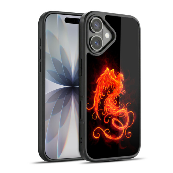 Christos Karapanos Phoenix On Fire Gel Armour Case For Apple iPhone 17
