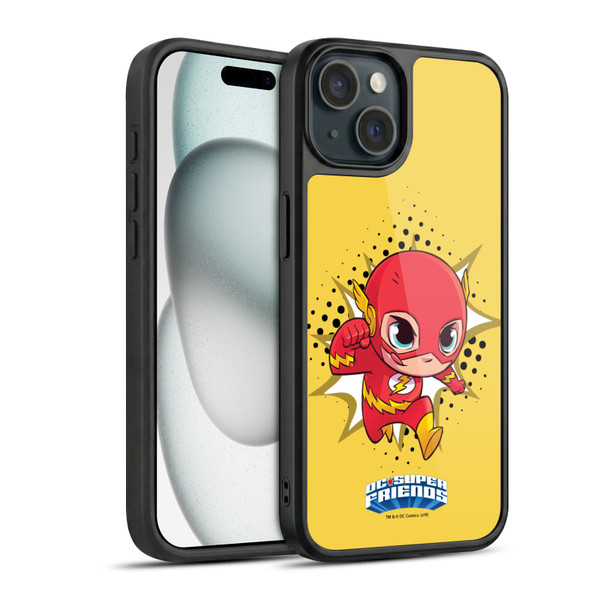 Super Friends DC Comics Toddlers 1 The Flash Gel Armour Case For Apple iPhone 15