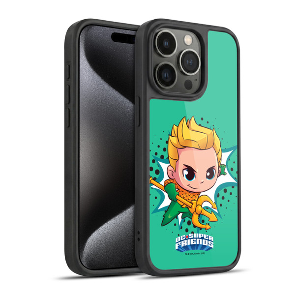 Super Friends DC Comics Toddlers 1 Aquaman Gel Armour Case For Apple iPhone 15 Pro