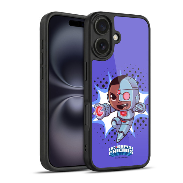 Super Friends DC Comics Toddlers 1 Cyborg Gel Armour Case For Apple iPhone 16