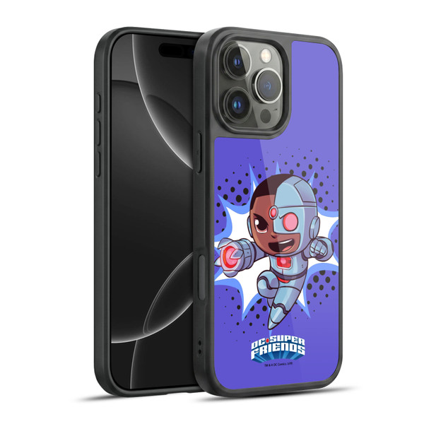 Super Friends DC Comics Toddlers 1 Cyborg Gel Armour Case For Apple iPhone 16 Pro Max