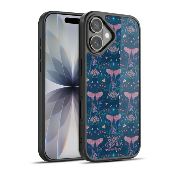 Episodic Drawing Spooky Patterns Halloween Pumpkin Cat Gel Armour Case For Apple iPhone 17