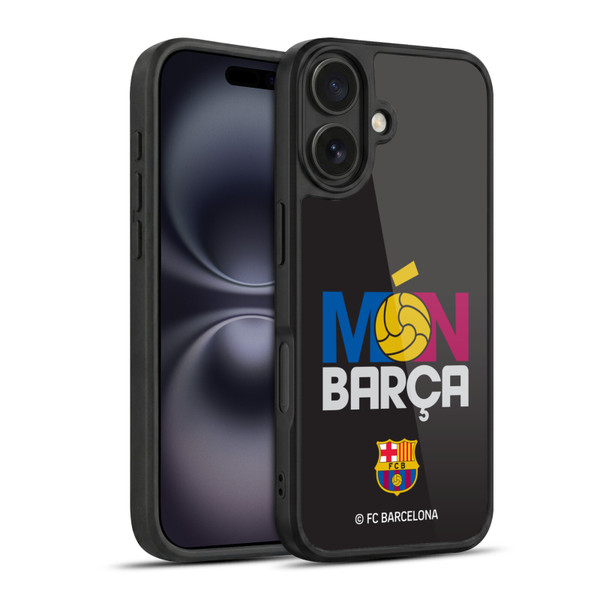 FC Barcelona Campions Mon Barca Gel Armour Case For Apple iPhone 16