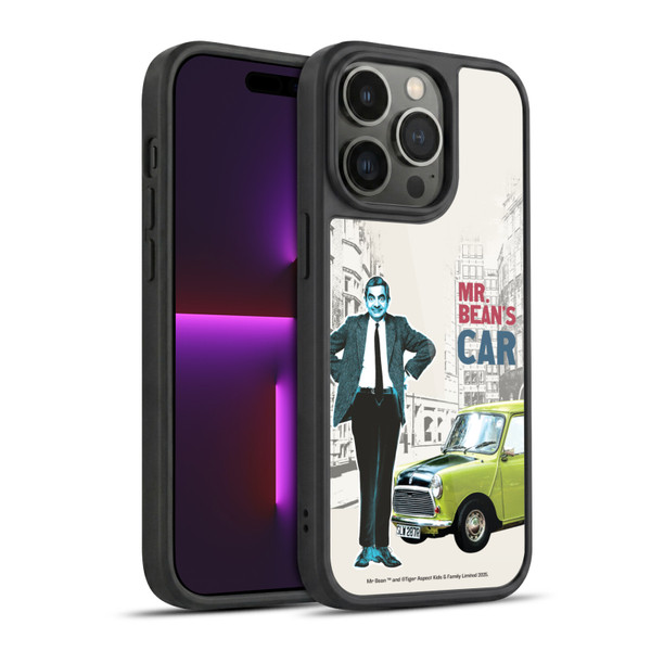 Mr. Bean London Art With Car Gel Armour Case For Apple iPhone 14 Pro