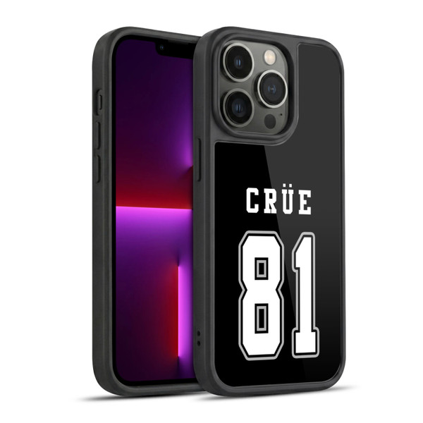 Motley Crue Logos Jersey Gel Armour Case For Apple iPhone 13 Pro