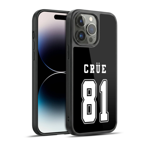 Motley Crue Logos Jersey Gel Armour Case For Apple iPhone 14 Pro Max