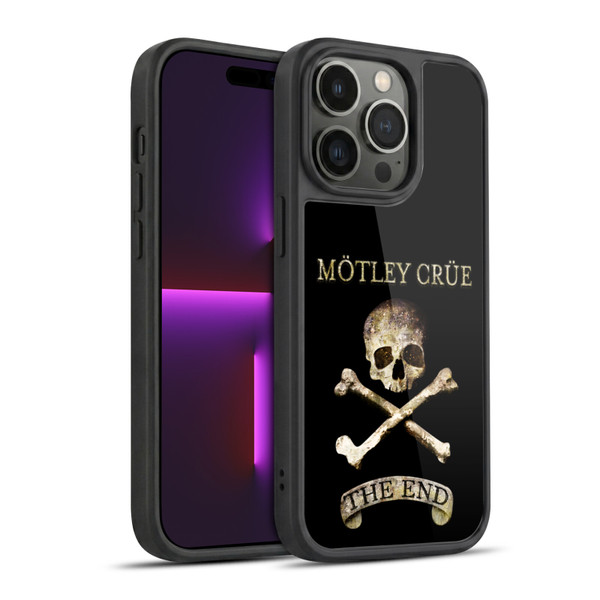 Motley Crue Logos The End Gel Armour Case For Apple iPhone 14 Pro