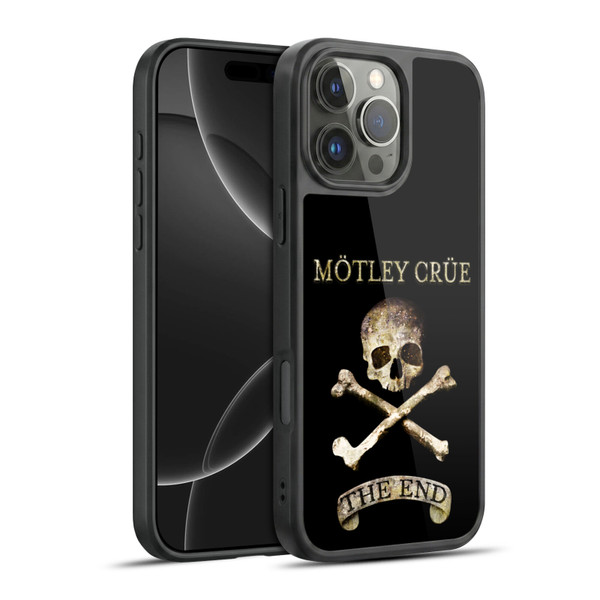 Motley Crue Logos The End Gel Armour Case For Apple iPhone 16 Pro Max