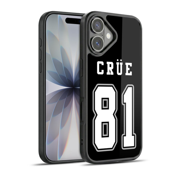 Motley Crue Logos Jersey Gel Armour Case For Apple iPhone 17