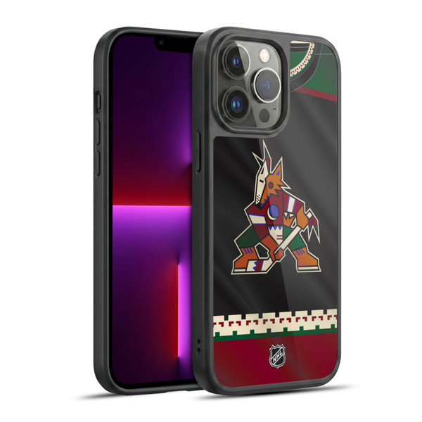 NHL Arizona Coyotes Jersey Gel Armour Case For Apple iPhone 13 Pro Max