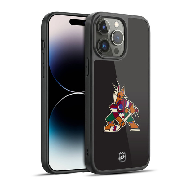 NHL Arizona Coyotes Plain Gel Armour Case For Apple iPhone 14 Pro Max