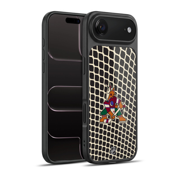 NHL Arizona Coyotes Net Pattern Gel Armour Case For Apple iPhone 17 Air
