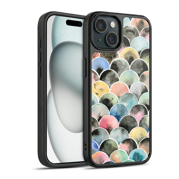 Ninola Colourful Prints Scales Gel Armour Case For Apple iPhone 15