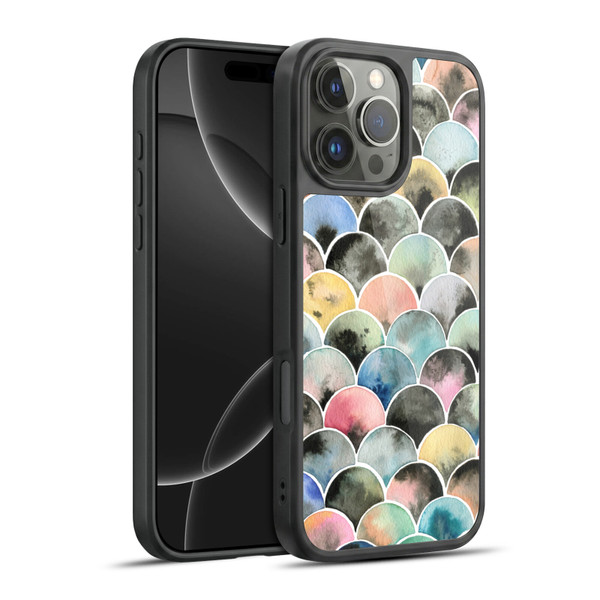 Ninola Colourful Prints Scales Gel Armour Case For Apple iPhone 16 Pro Max