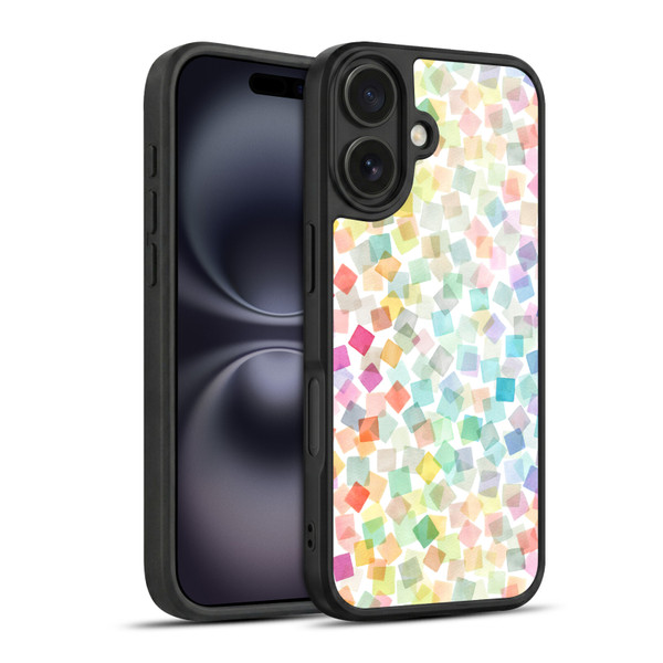 Ninola Mix Patterns Confetti Plaids Gel Armour Case For Apple iPhone 16