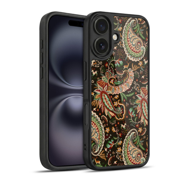 Ninola Mix Patterns Woodland Paisley Gel Armour Case For Apple iPhone 16