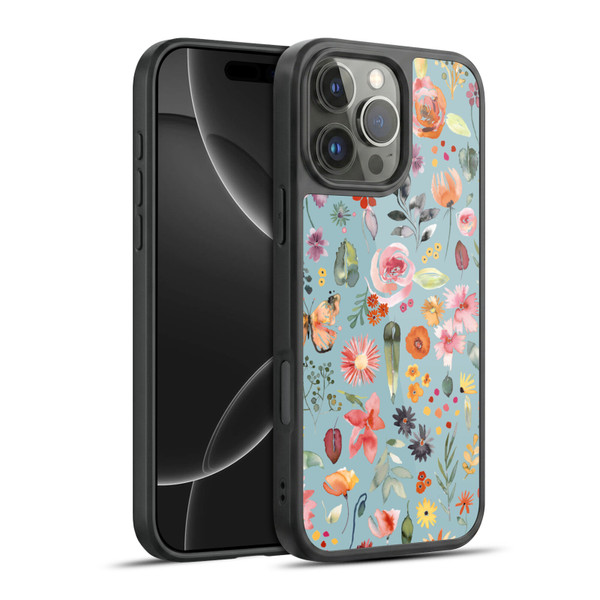Ninola Spring Floral Nature Gel Armour Case For Apple iPhone 16 Pro Max