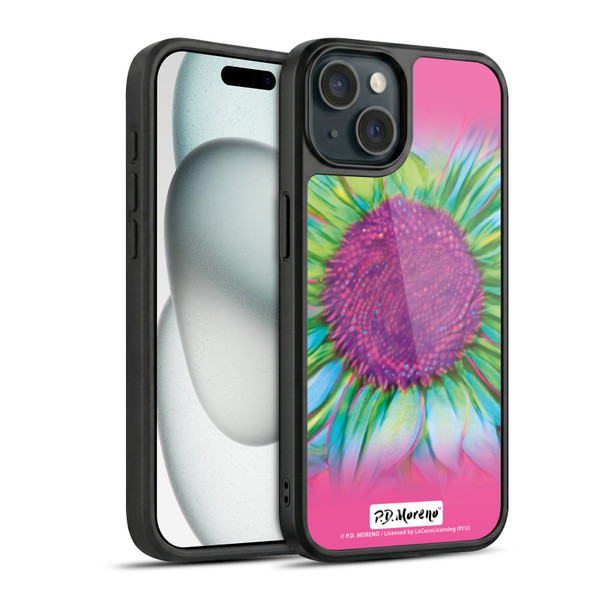 P.D. Moreno Assorted Design Sunflower Gel Armour Case For Apple iPhone 15