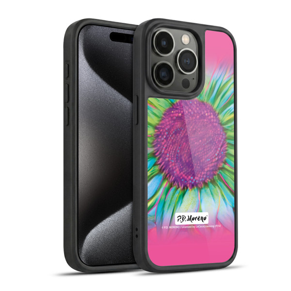 P.D. Moreno Assorted Design Sunflower Gel Armour Case For Apple iPhone 15 Pro